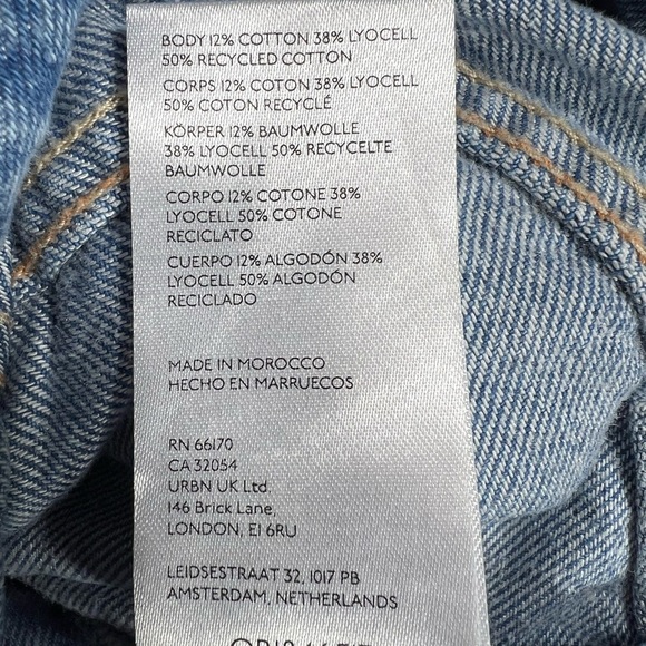 Free People | Touch The Sky One Piece Utility Inspired Denim Jumpsuit | XS - Picture 14 of 16